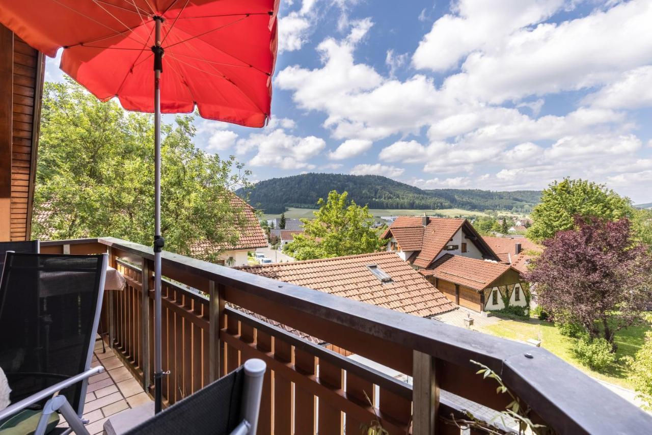 Ferienwohnung Haus Am Wald Messstetten Esterno foto