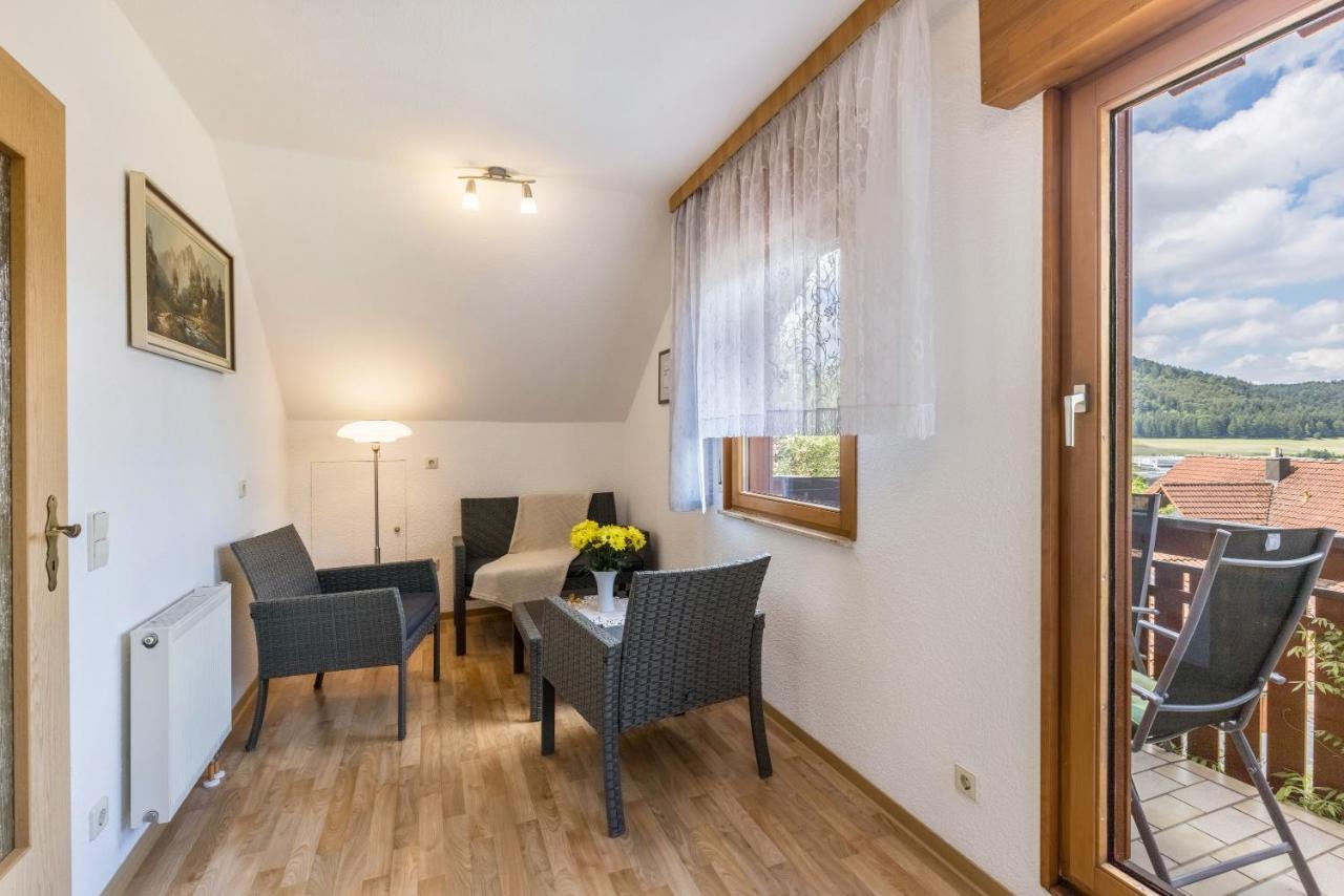 Ferienwohnung Haus Am Wald Messstetten Esterno foto